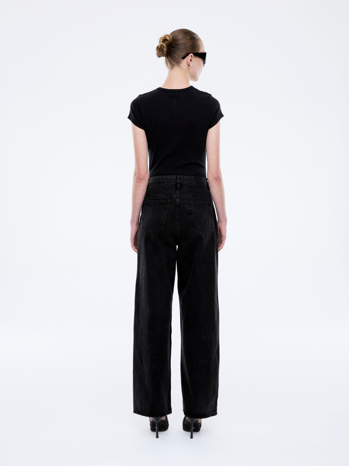 CARRIE DENIM JEAN - Washed Black