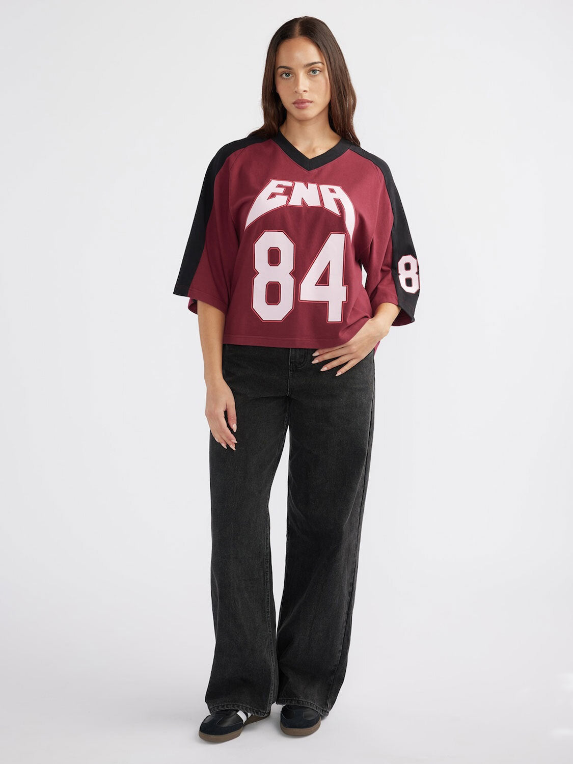 84 SPORT TEE - Burgundy