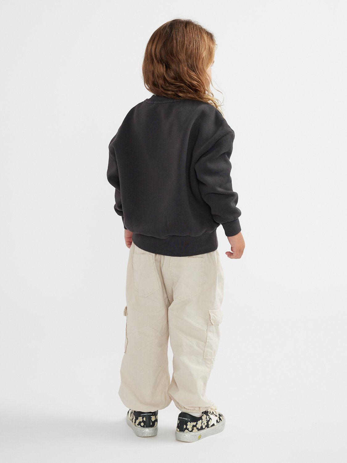 KIDS CHLOE OVERSIZED SWEATER - Vintage Black