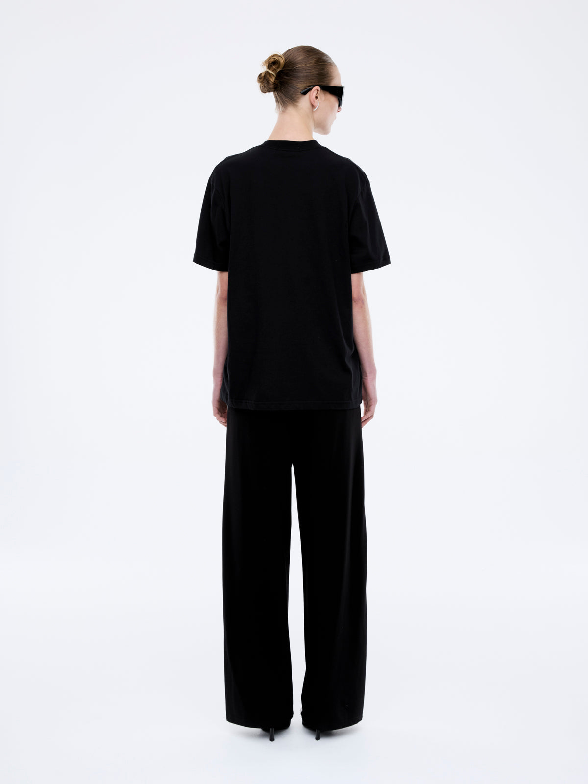 Lexi Monogram Tee - Black