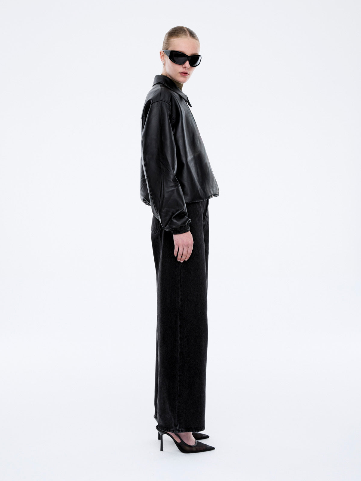 ARIZONA LEATHER JACKET - Black