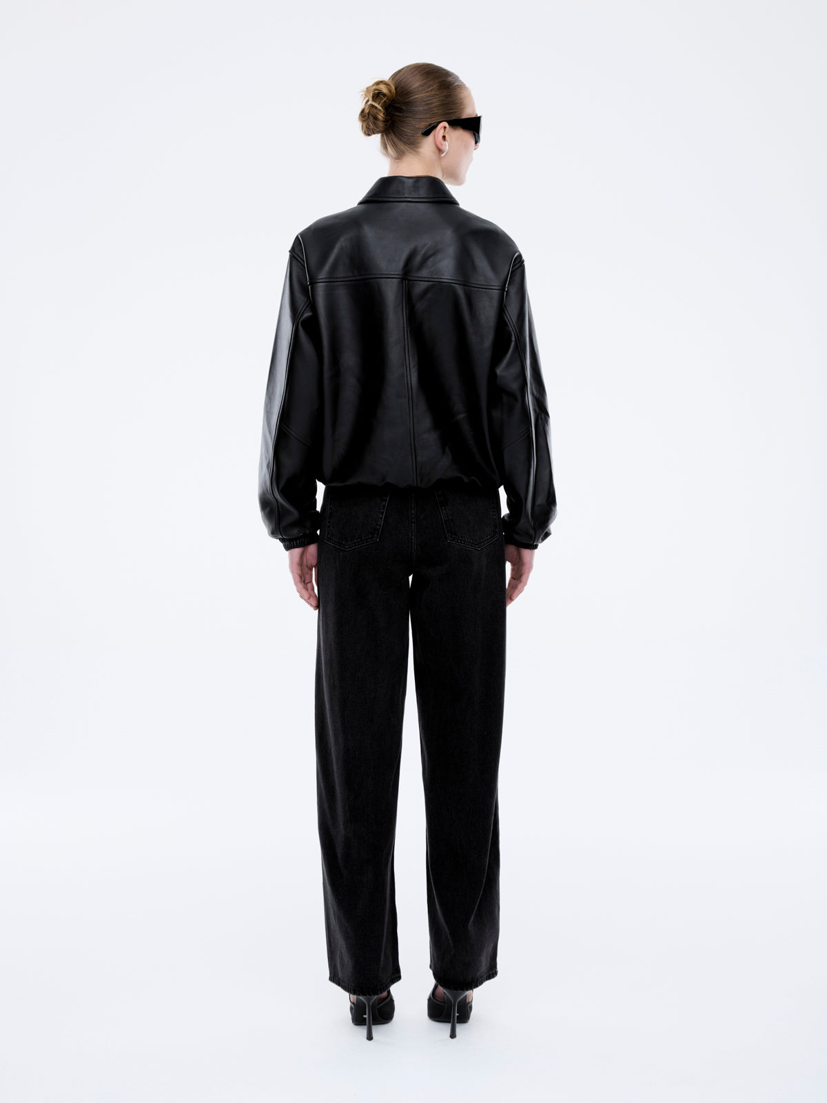 ARIZONA LEATHER JACKET - Black