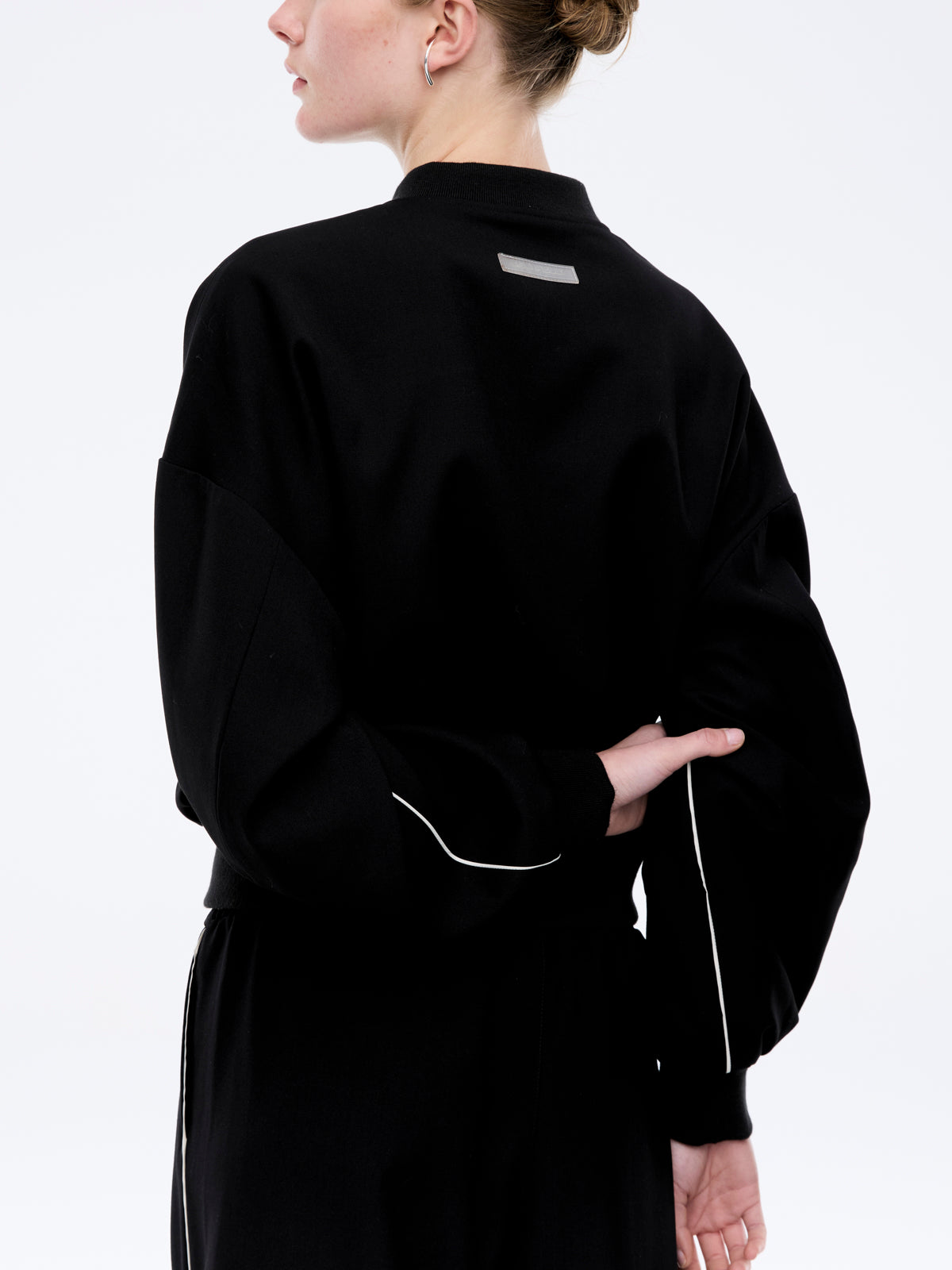 BOWIE BOMBER JACKET - Black