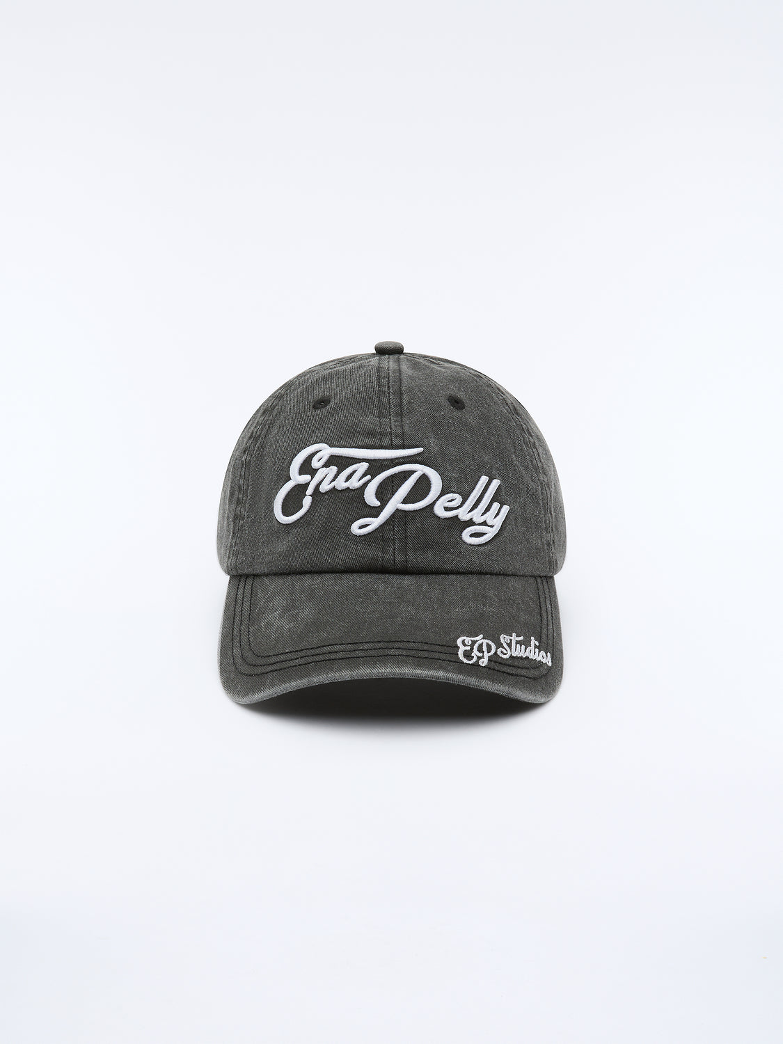 3D LOGO CAP - Washed Black