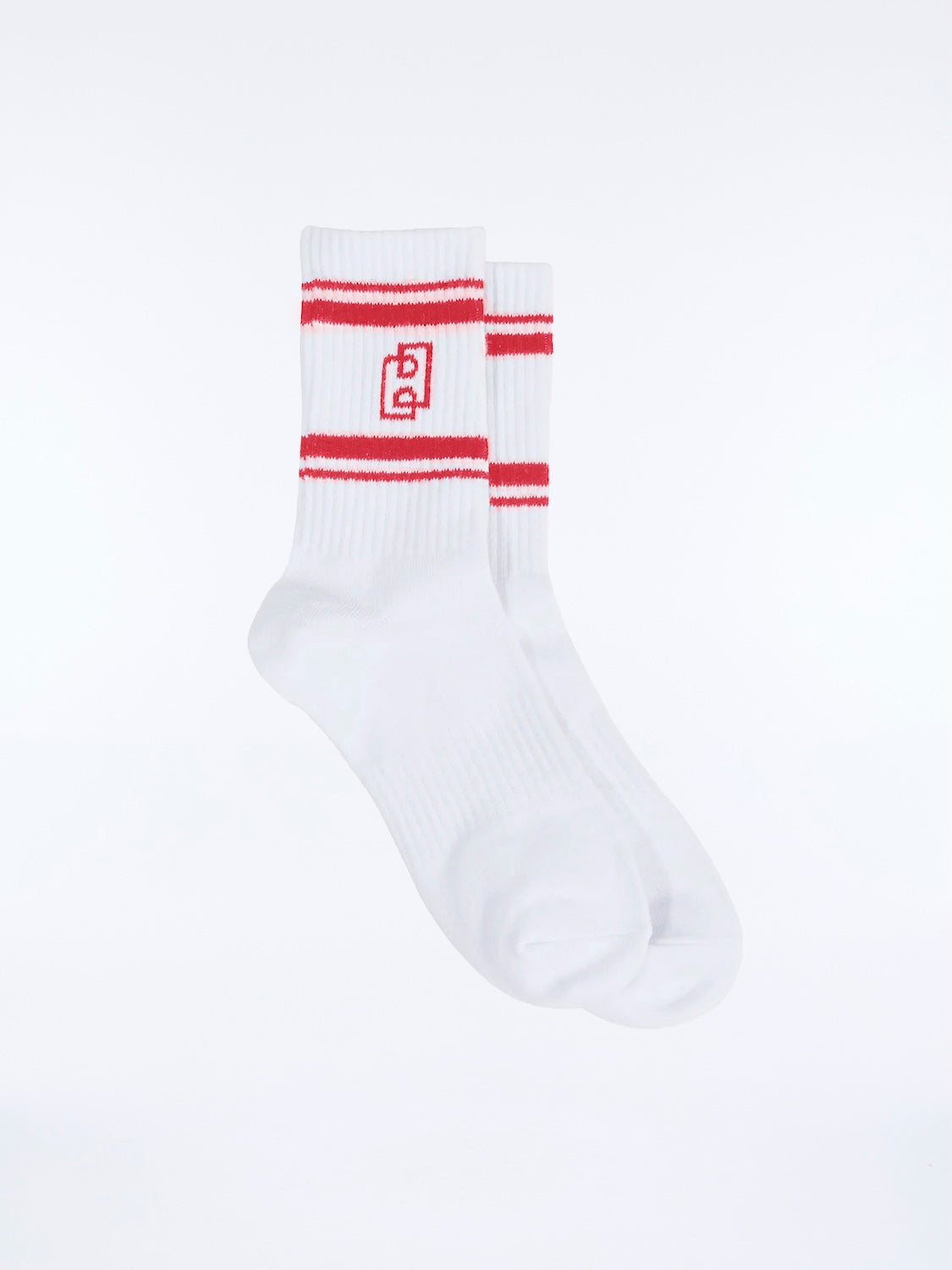 ATHLEISURE SOCK - White/Red