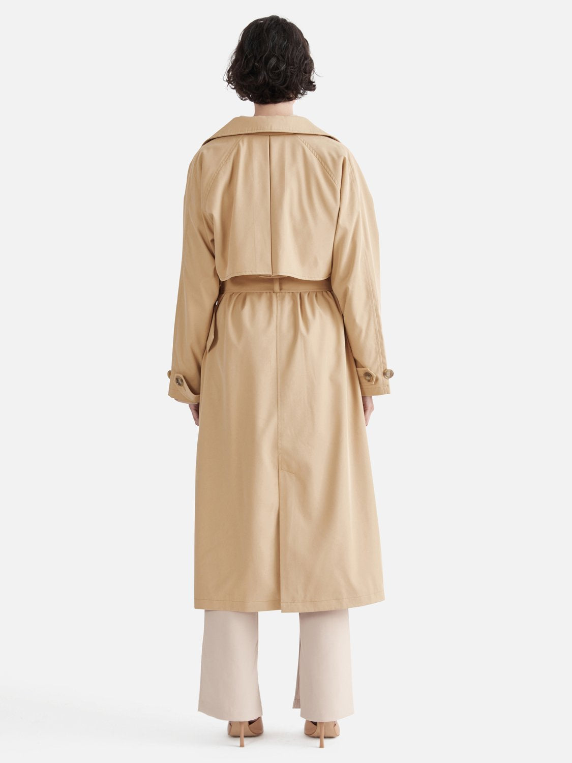Carrie Trench Coat - Camel