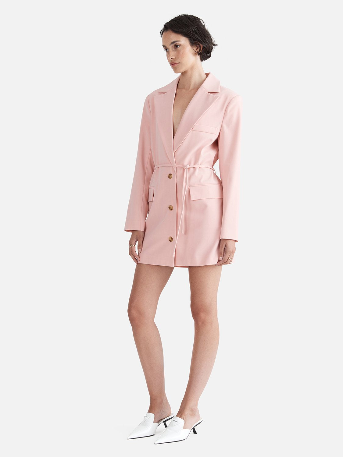 Jade Tie Front Suit Dress - Primrose