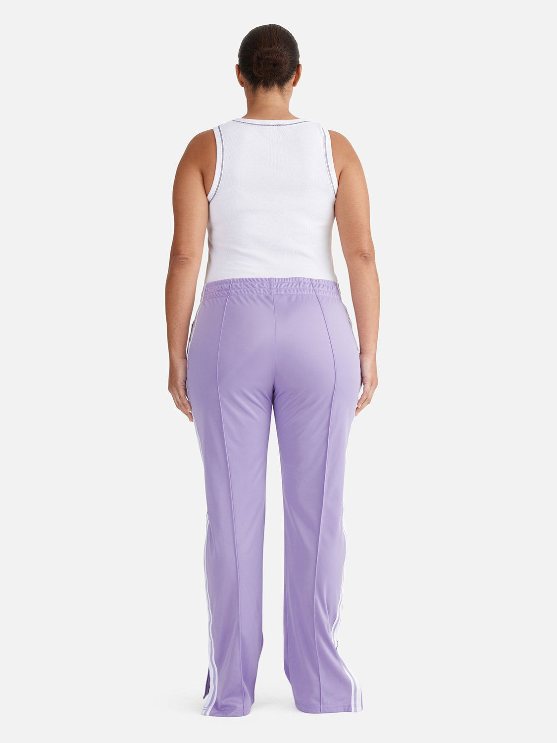 The Renee Leisure Pant - Retro Purple