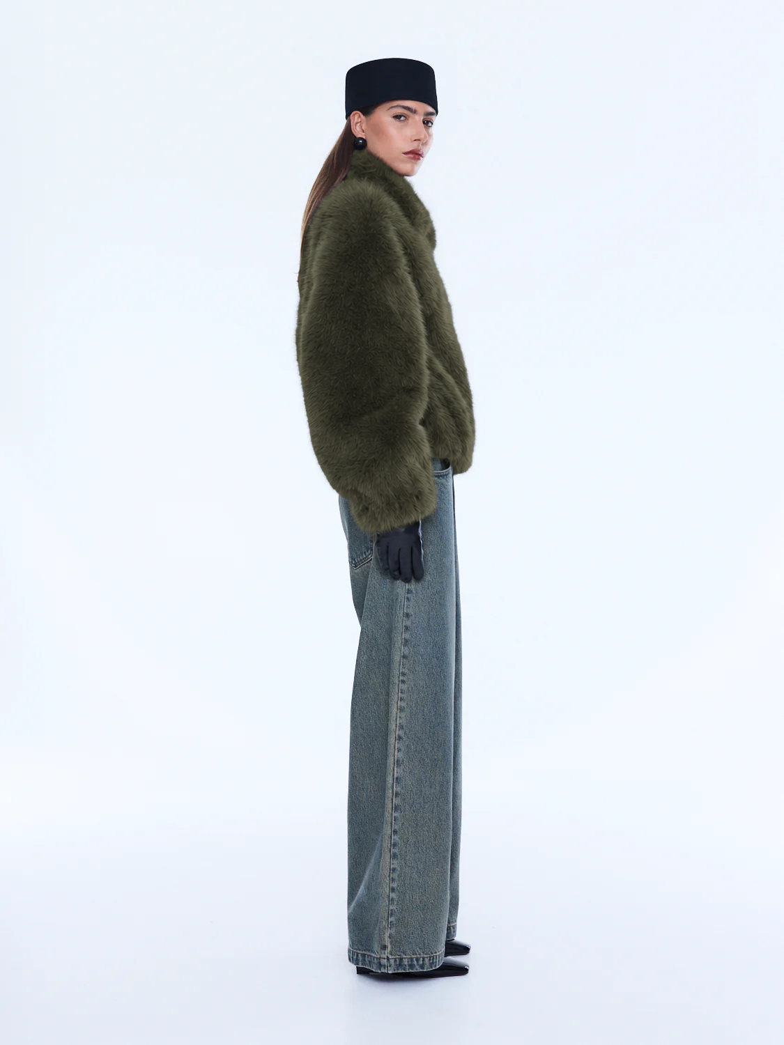 DAPHNE FAUX FUR BOMBER