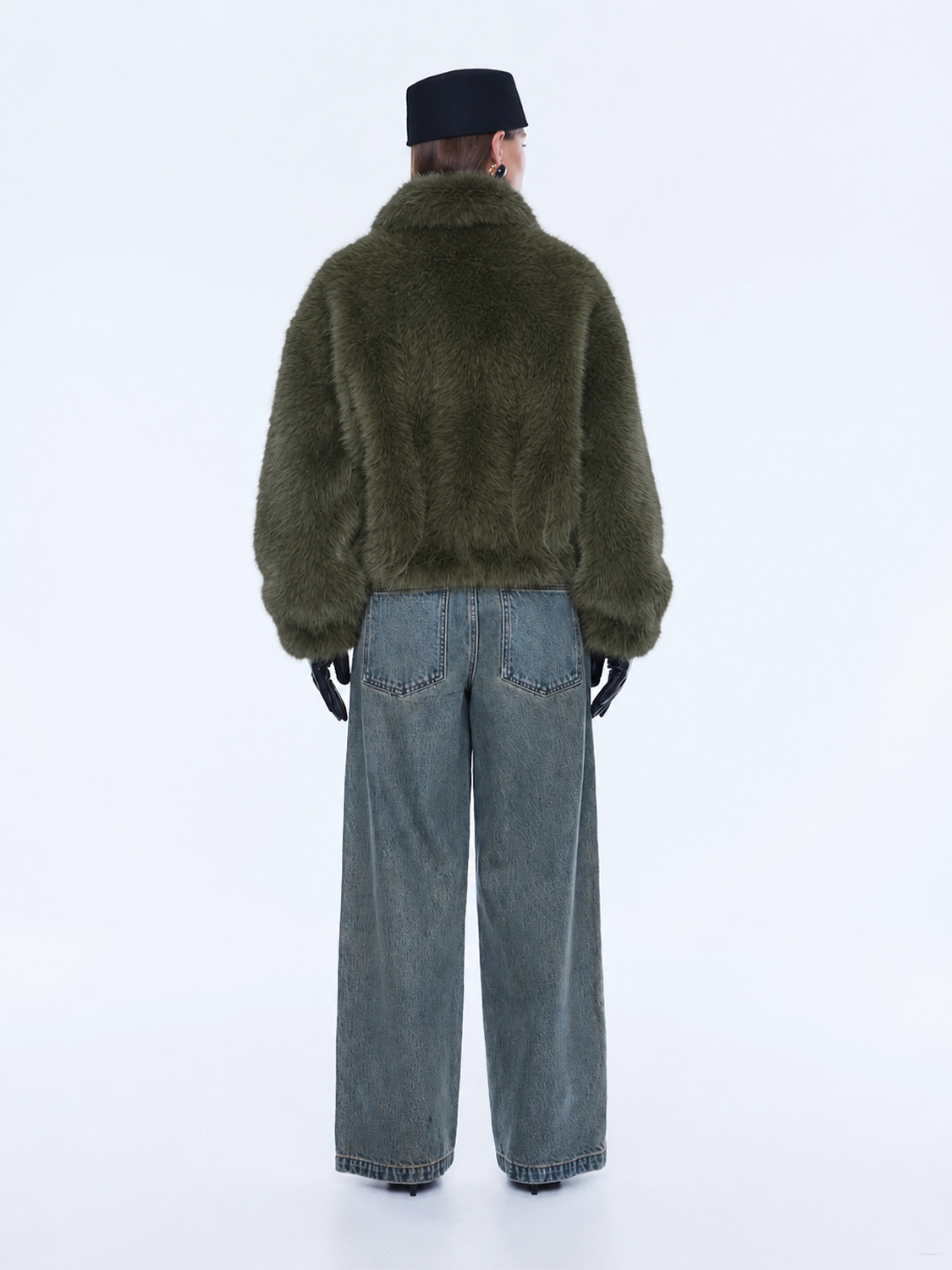DAPHNE FAUX FUR BOMBER