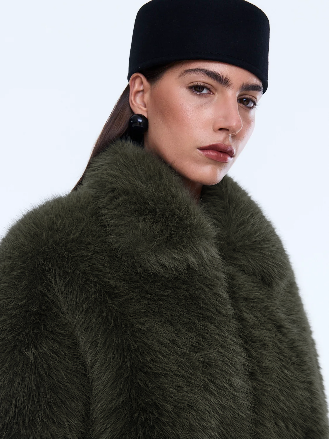 DAPHNE FAUX FUR BOMBER