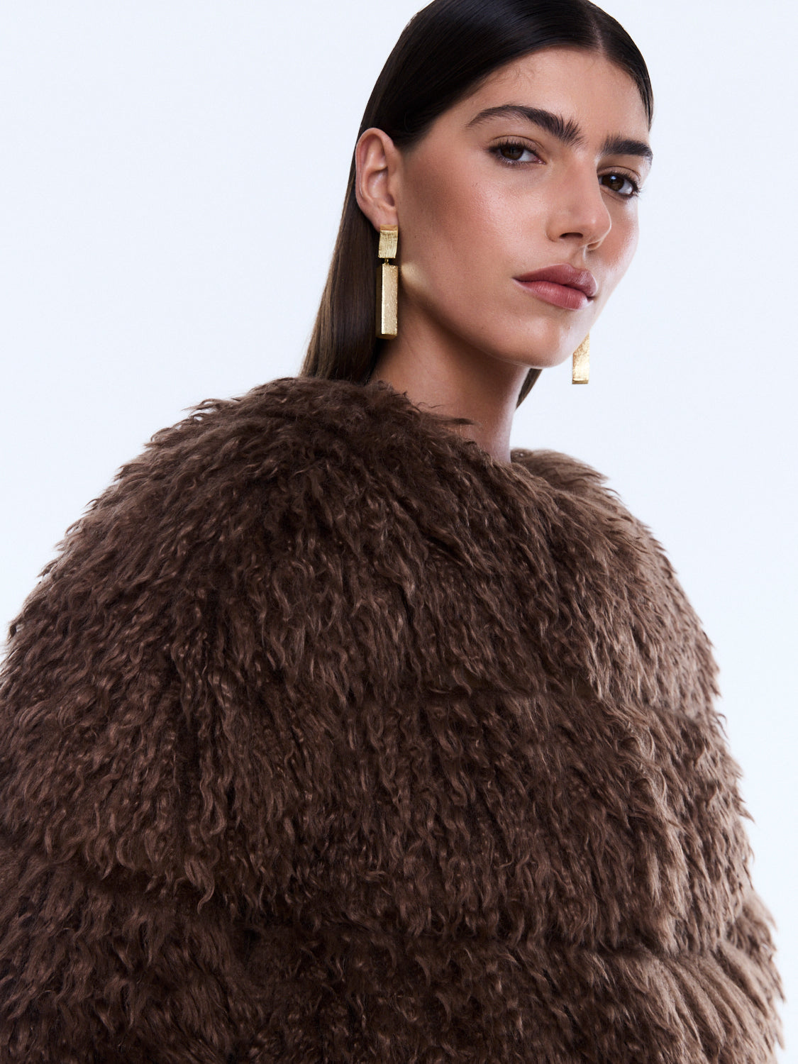CAITY FAUX FUR JACKET