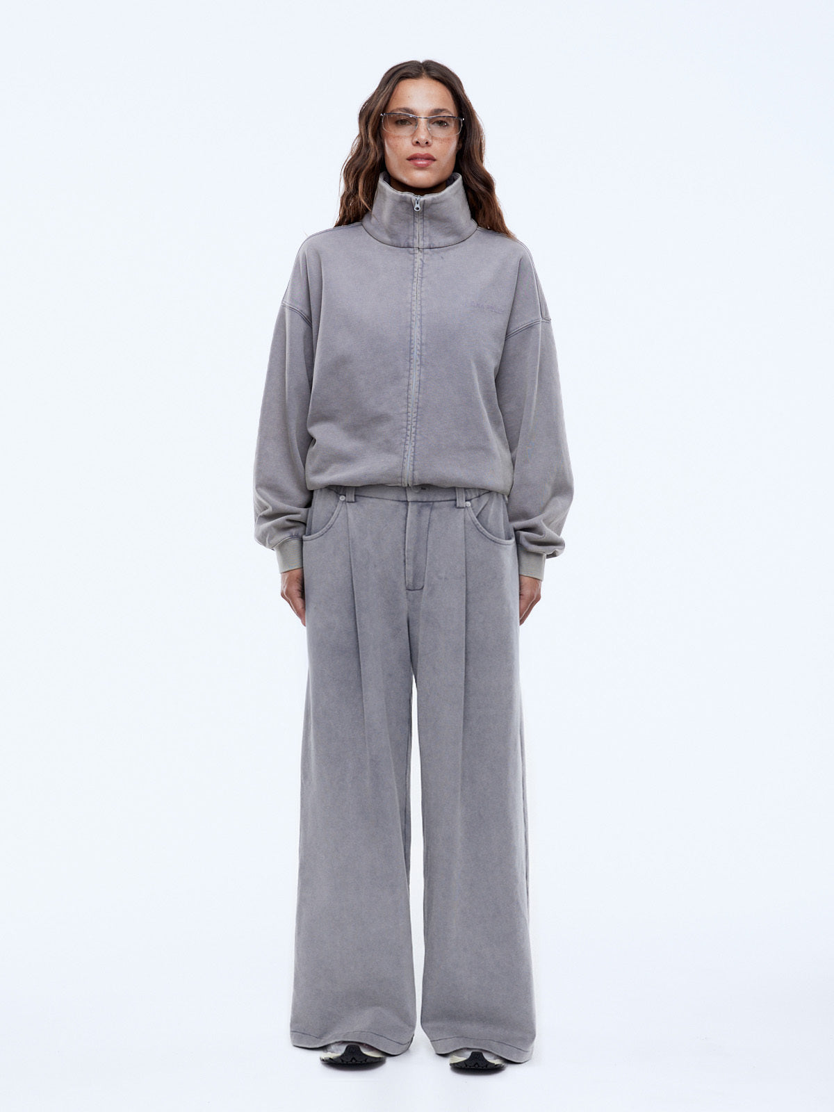 PARIS ZIP THRU SWEATER