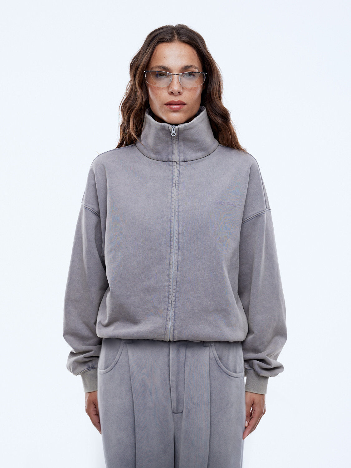 PARIS ZIP THRU SWEATER