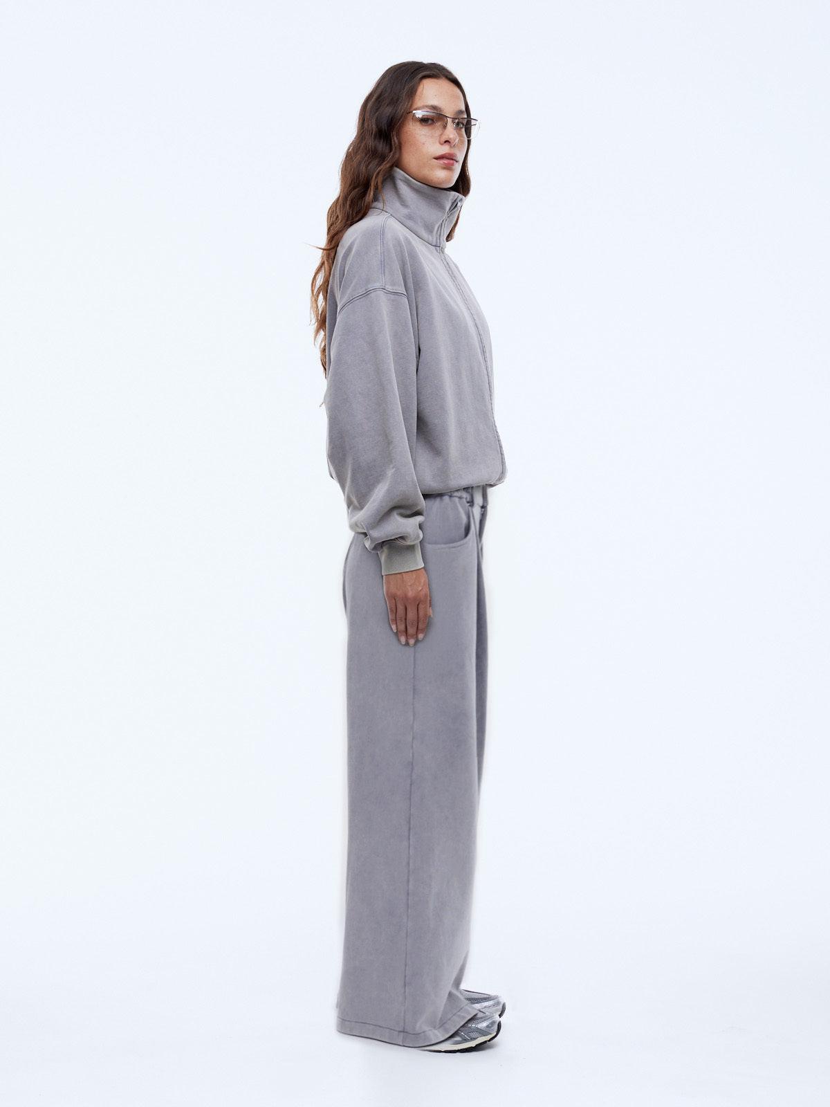 PARIS ZIP THRU SWEATER