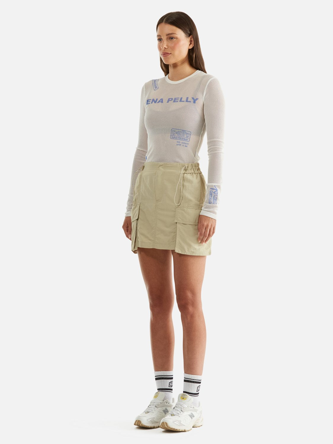 Athleisure Skirt - Oyster