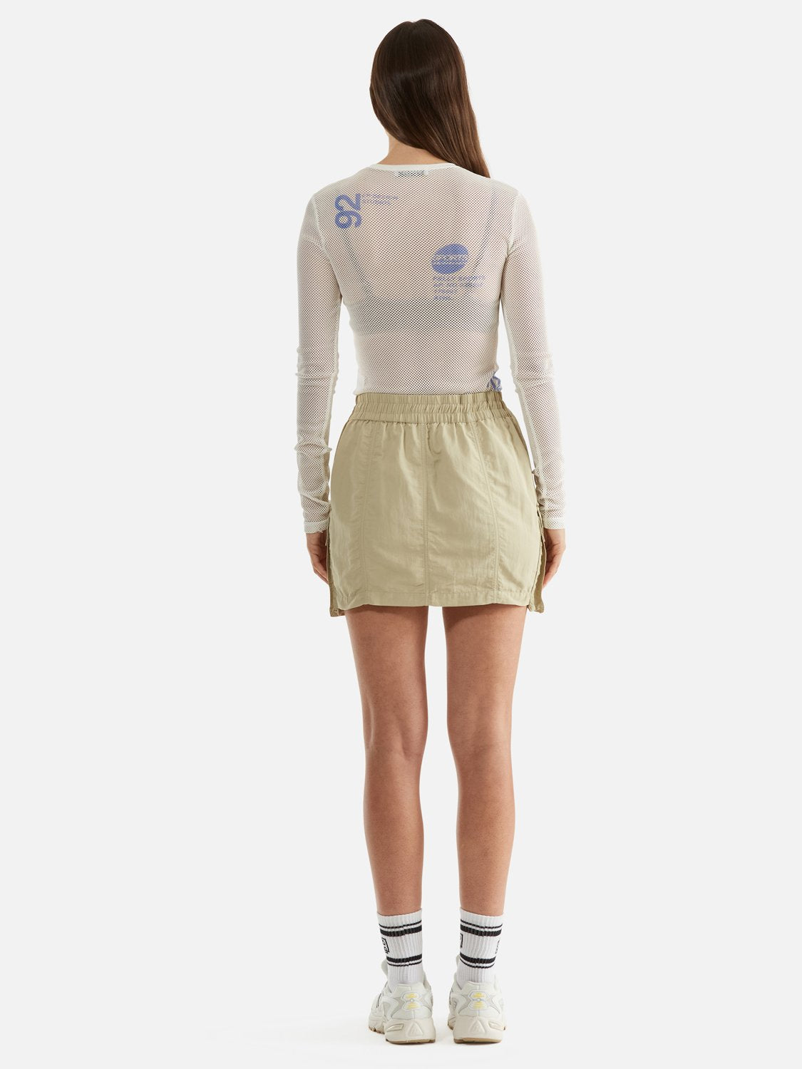 Athleisure Skirt - Oyster