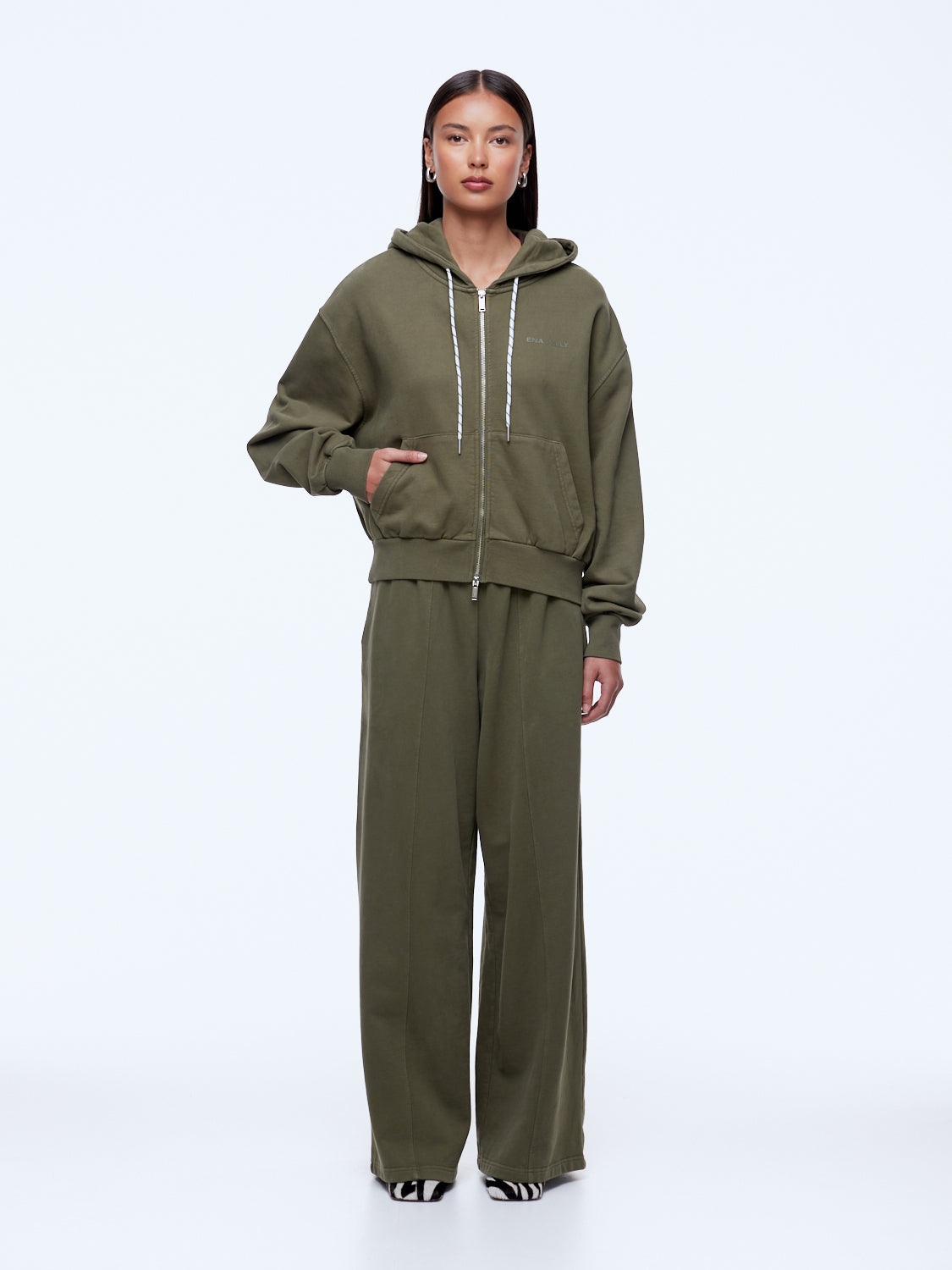 ISLA ZIP THRU HOODIE
