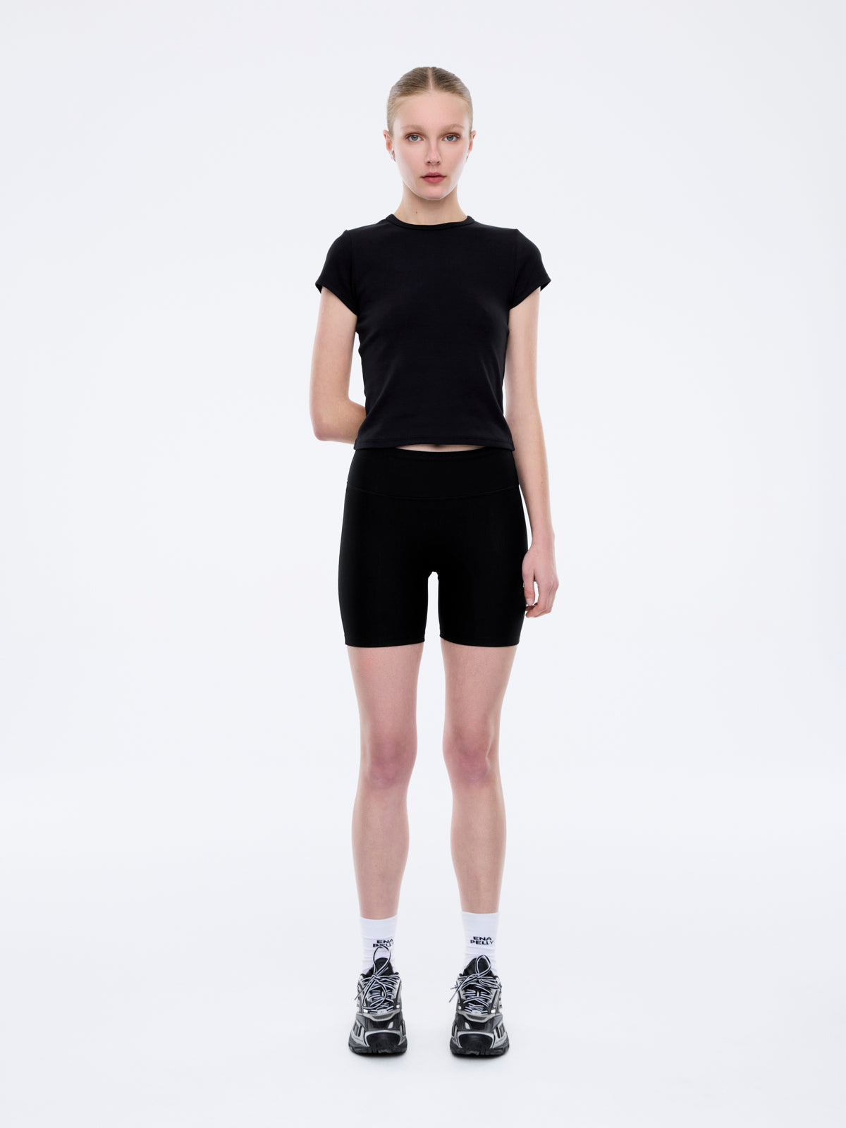 Athleisure Rib Bike Short