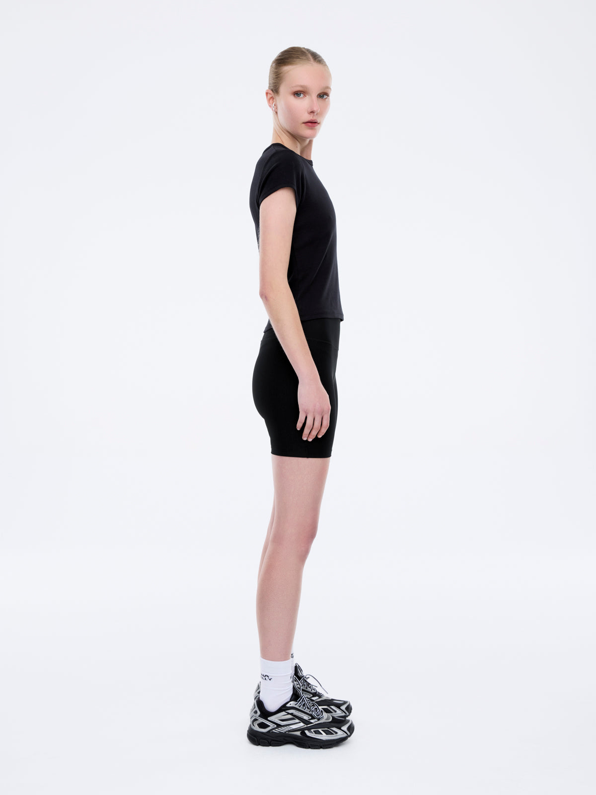 Athleisure Rib Bike Short