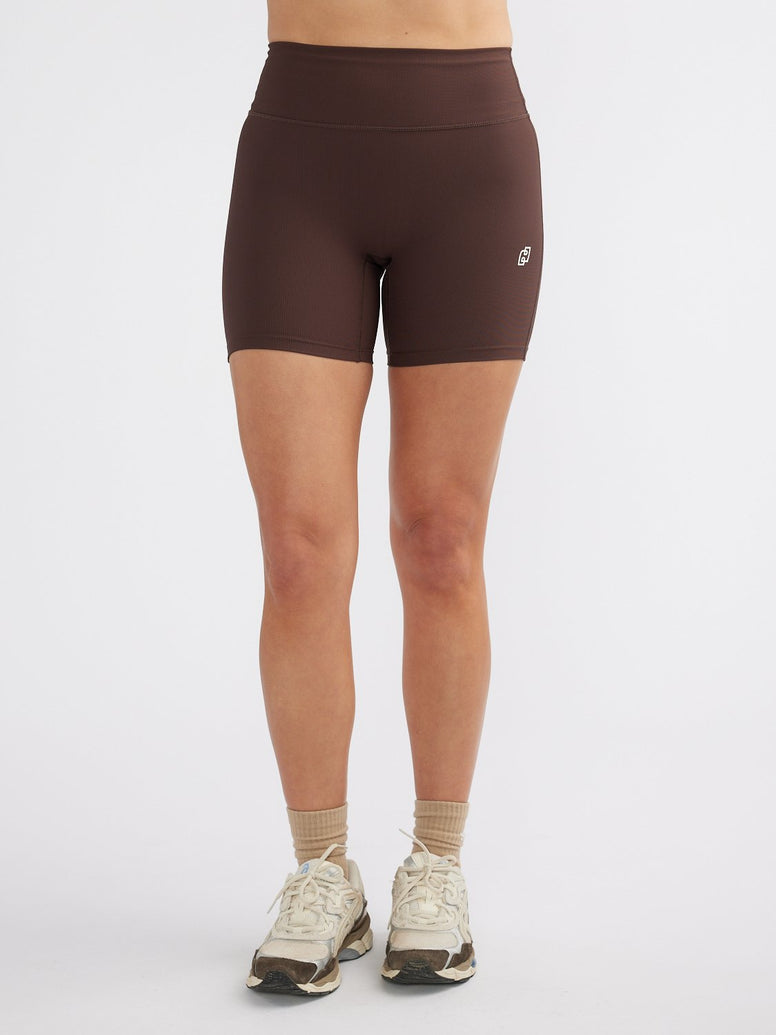 ATHLEISURE RIB BIKE SHORT