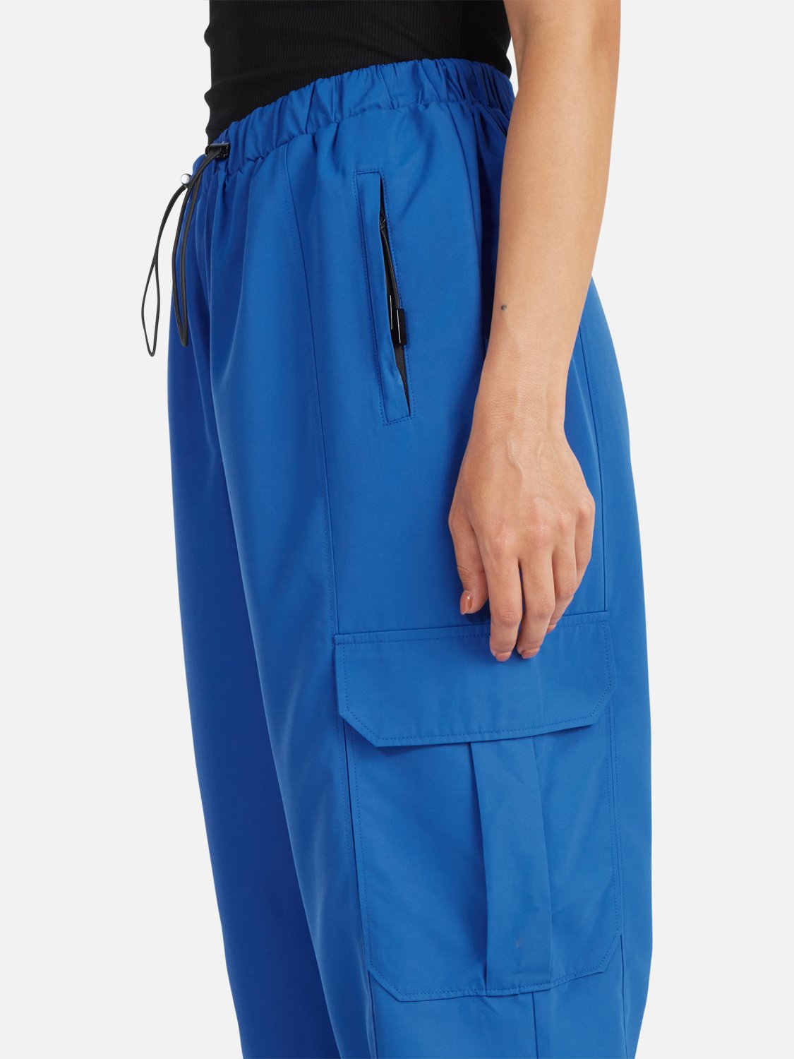 Athleisure Sports Pant - Cobalt/ Black