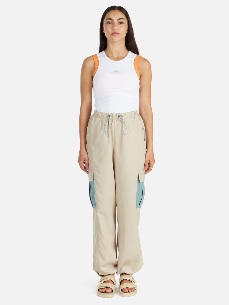 Athleisure Sports Pant - Sand/ Mist