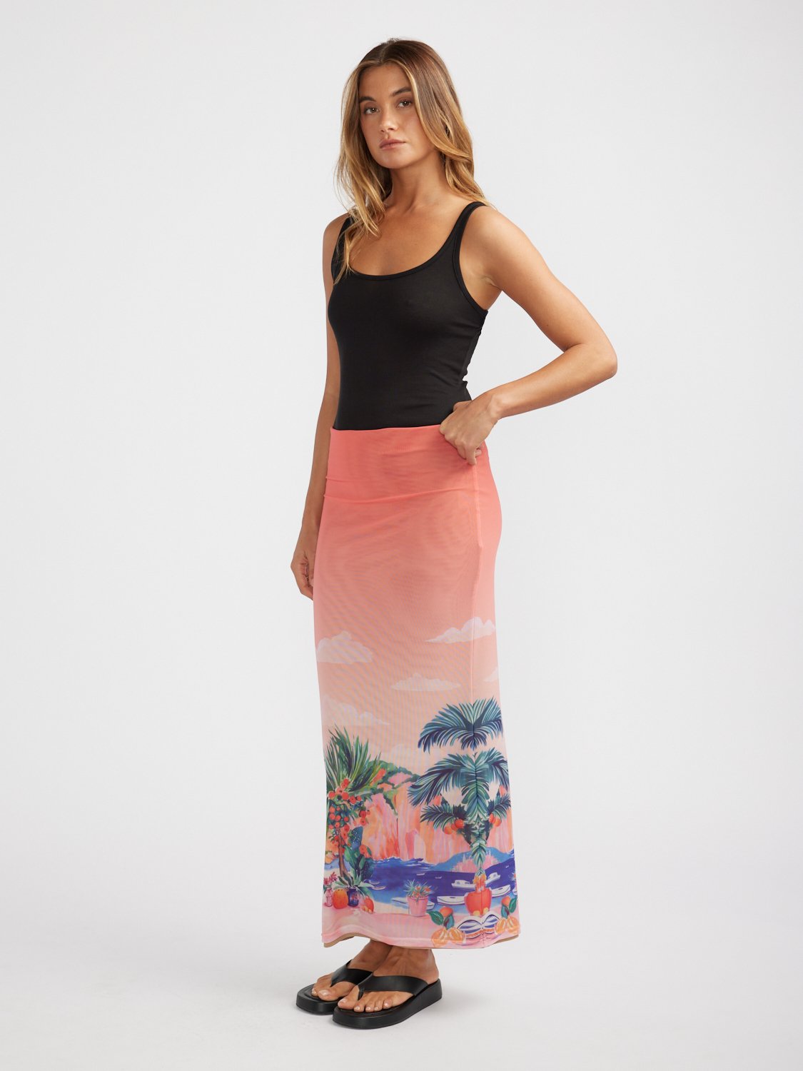 LIANA MESH SKIRT - Euro Holiday