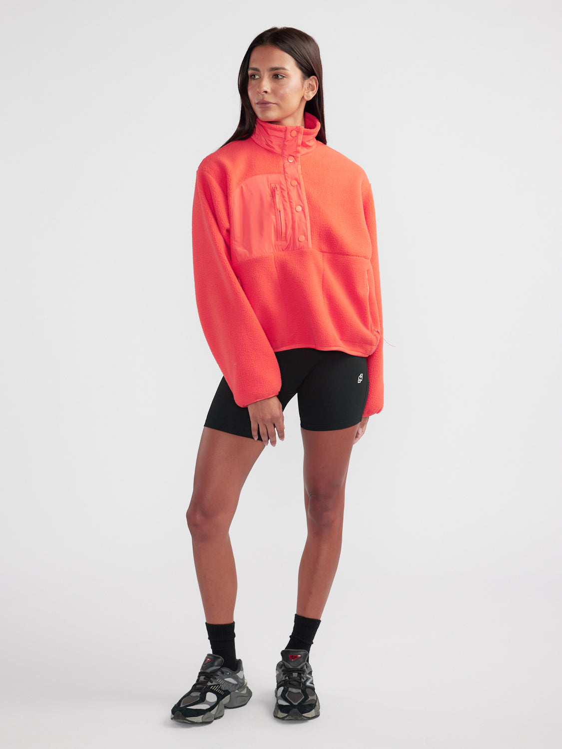 CIARA TEDDY PULLOVER - Poppy