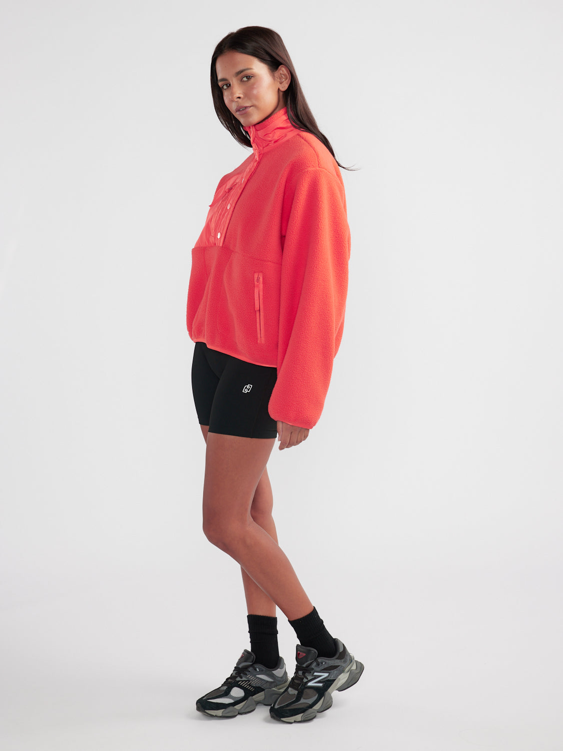 CIARA TEDDY PULLOVER - Poppy