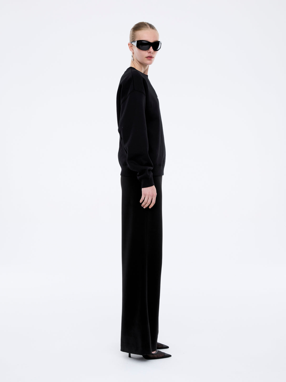 Lexi Monogram Sweater - Black