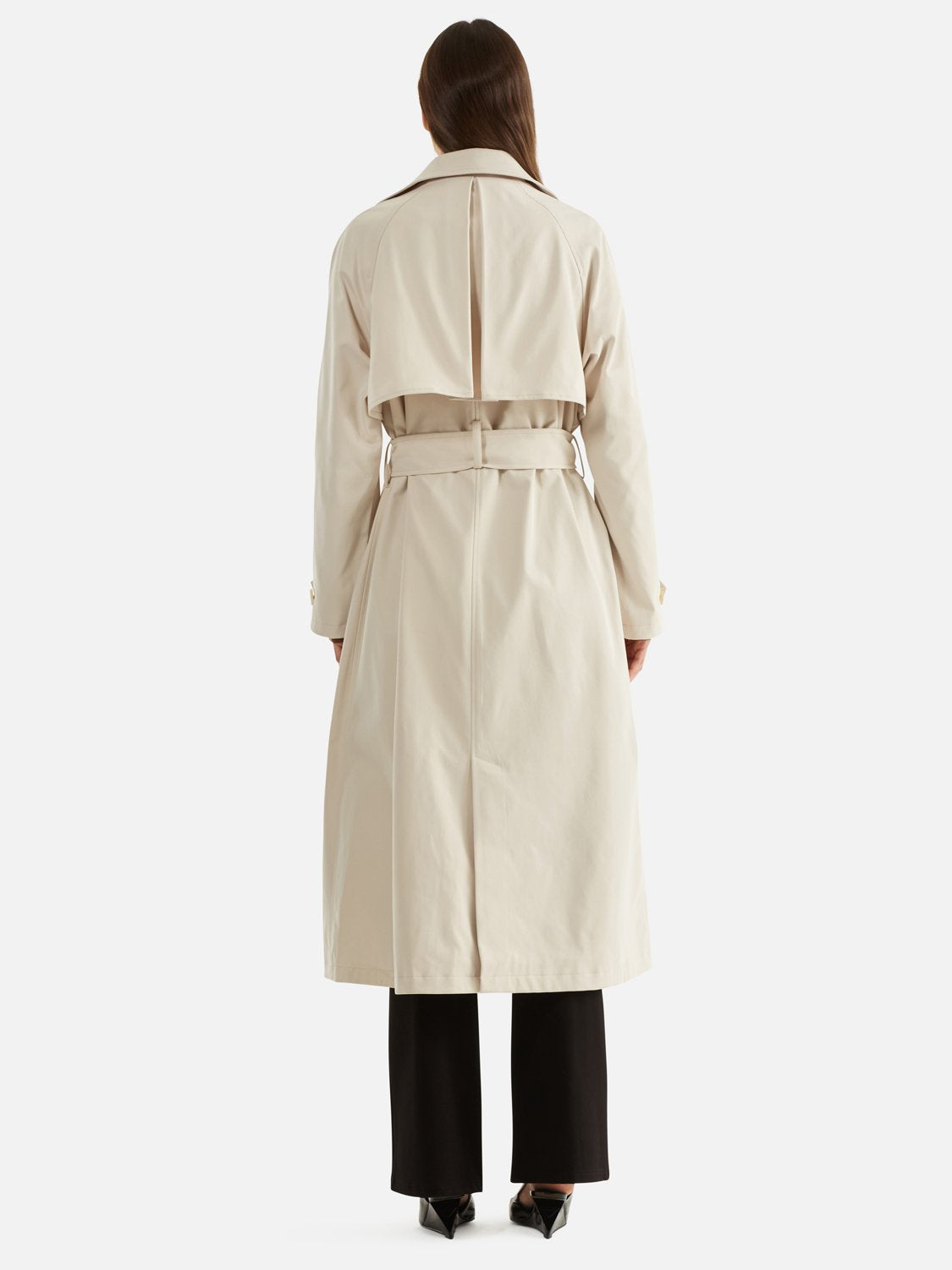 Carrie Trench Coat - Birch