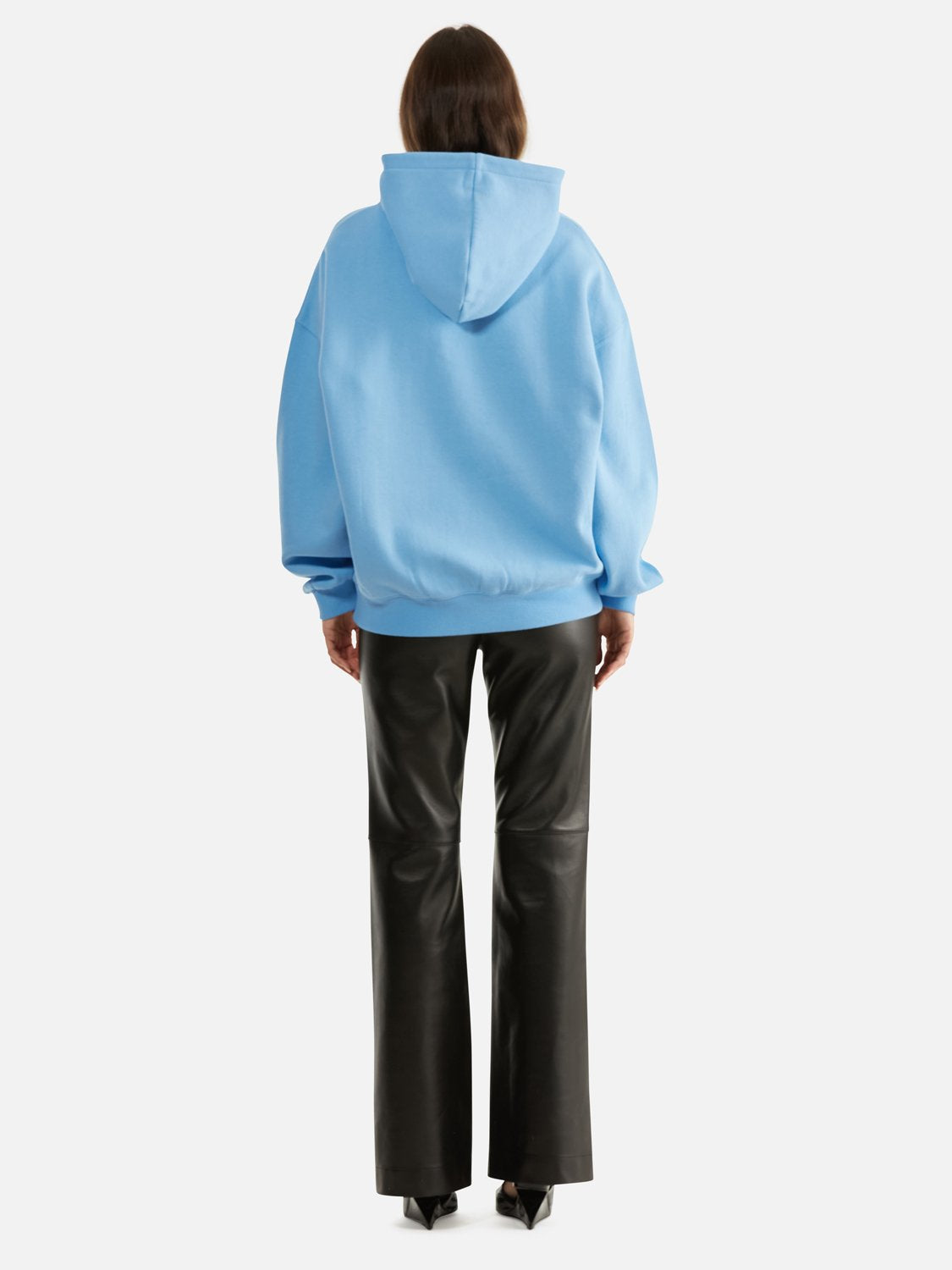 Harper Oversized Hoodie College - Cornflower Blue