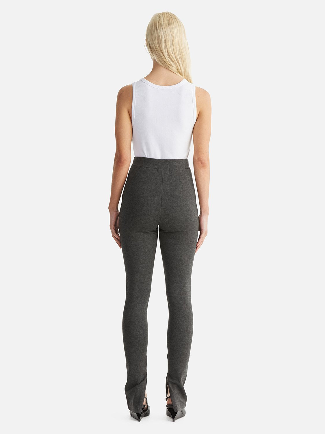 Leila Ponte Pant - Charcoal