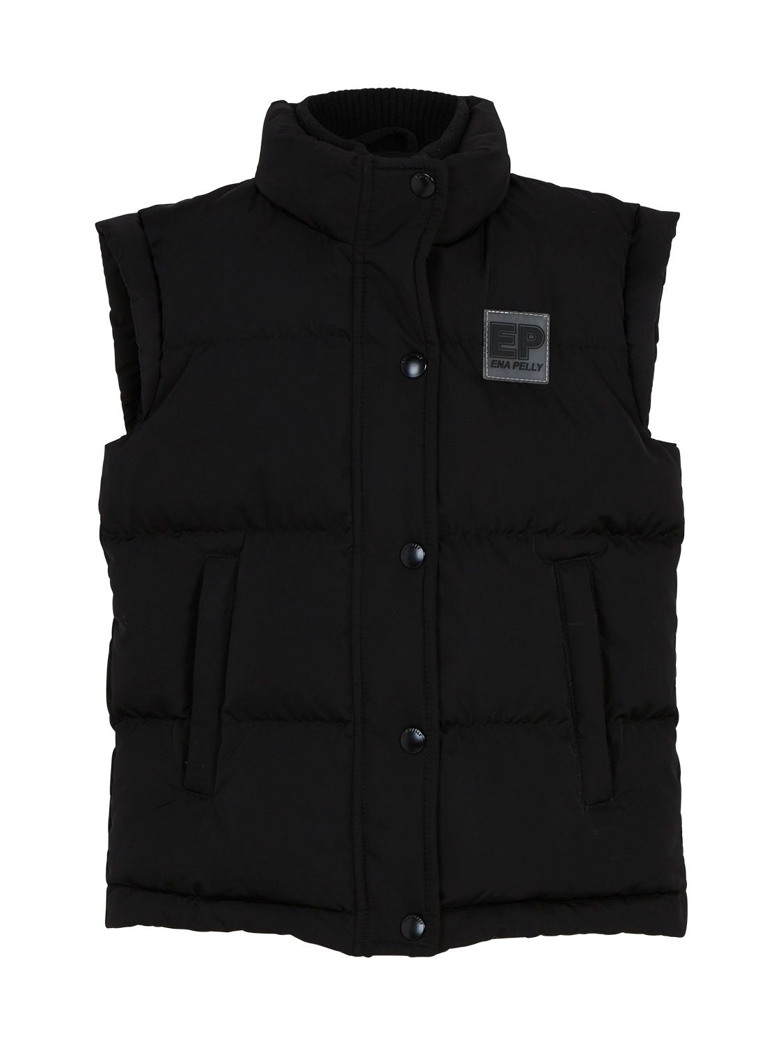 Kids - Heidi Puffer Vest - Black