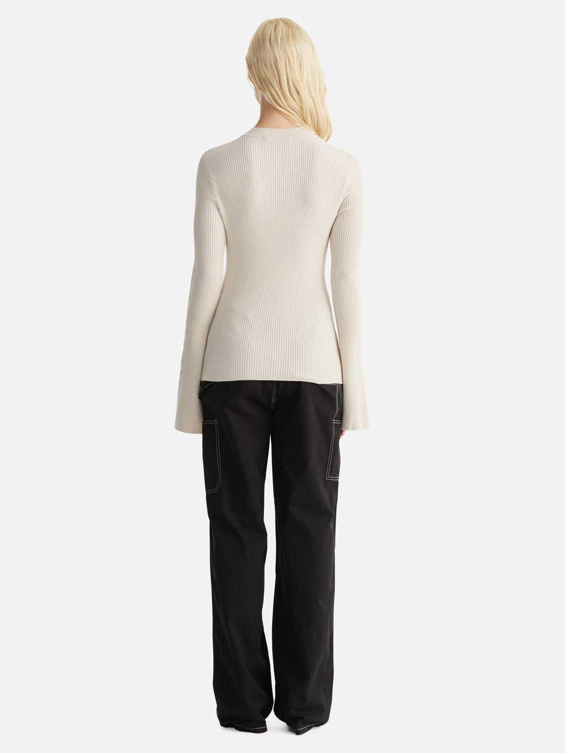 Tamsin Knit Top - Birch