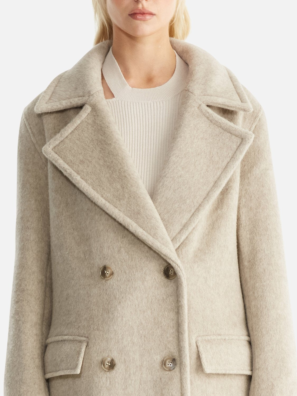 Lana Wool Coat Birch