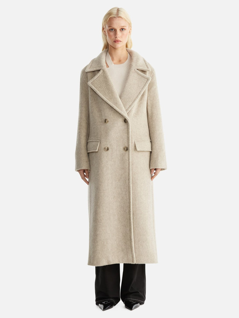 Lana Wool Coat - Birch