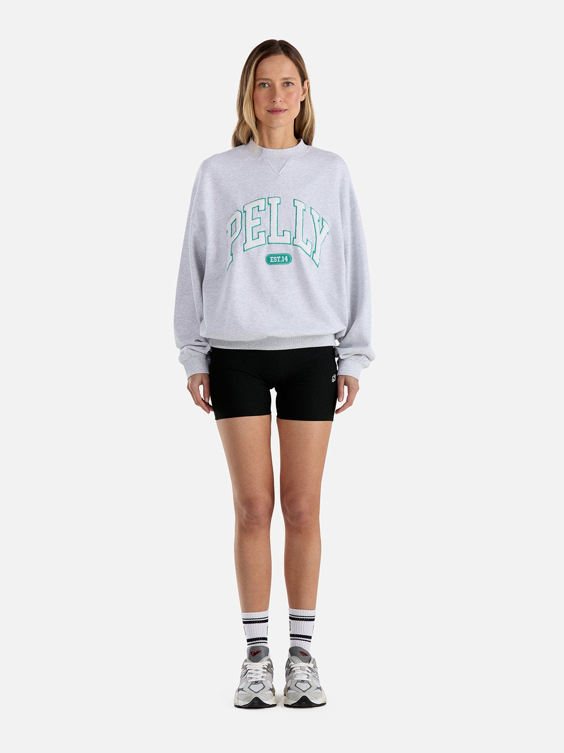 Anniversary Sweatshirt - White Marle