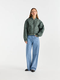 MAGNOLIA QUILTED JACKET - Olive