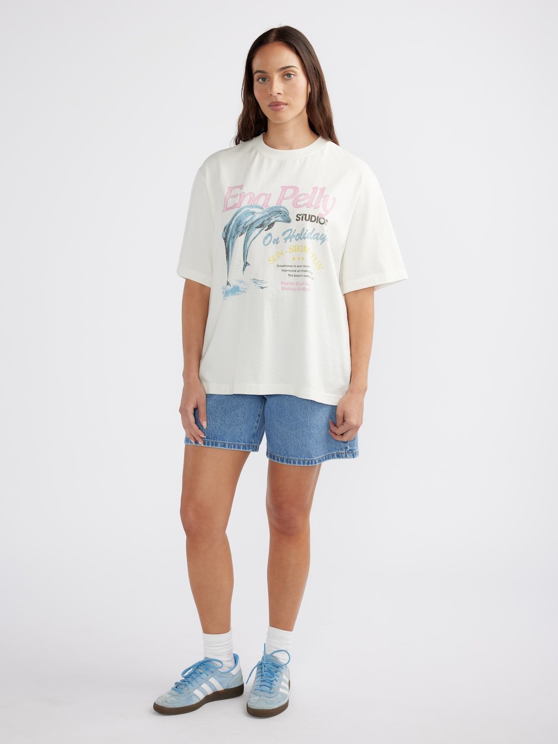 HOLIDAY TEE - Vintage White