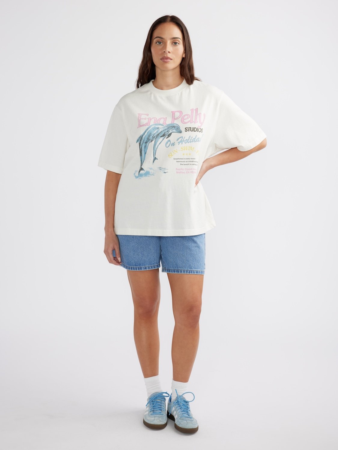 HOLIDAY TEE - Vintage White