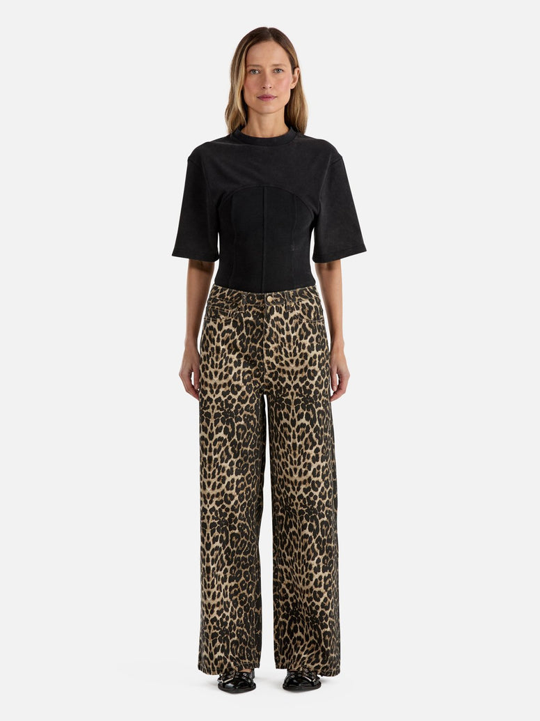 Suri Jean - Leopard Print