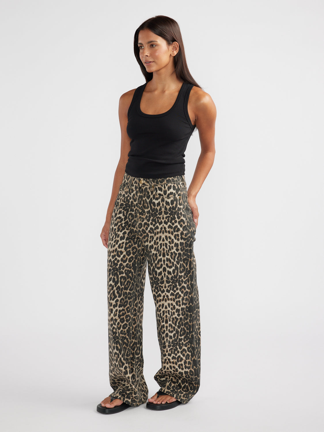 Suri Jean - Leopard Print