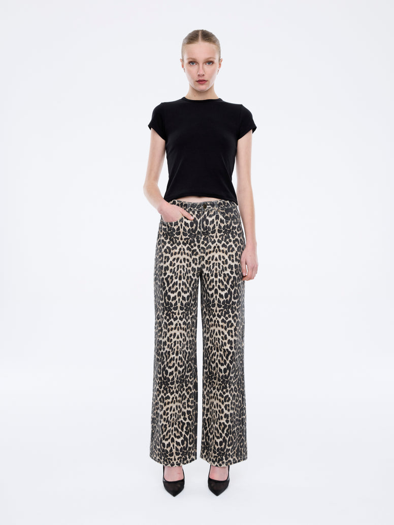 Suri Jean - Leopard Print