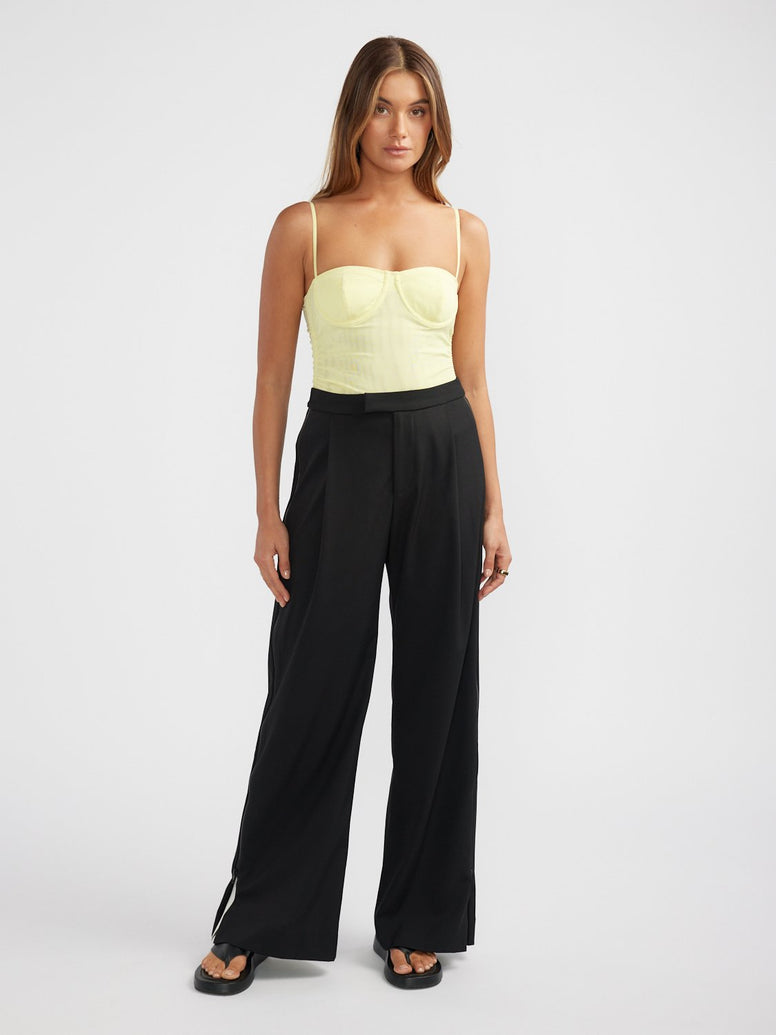 EPXEP ELLIDY RELAXED TAILORED PANT - Black