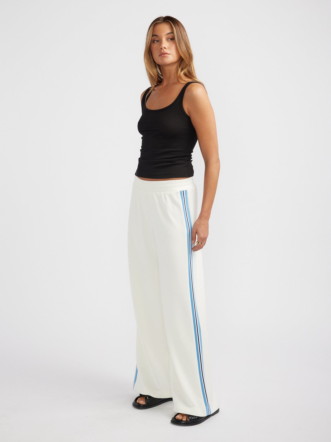 EPXEP RELAXED JERSEY PANT - White