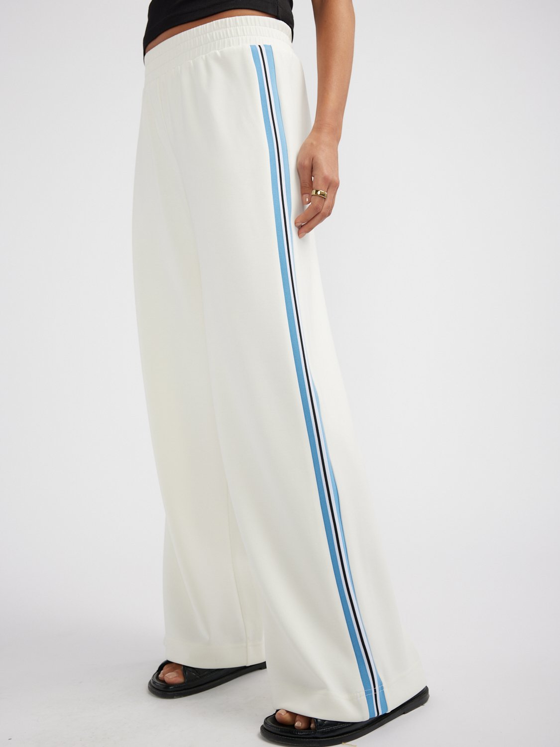 EPXEP RELAXED JERSEY PANT - White