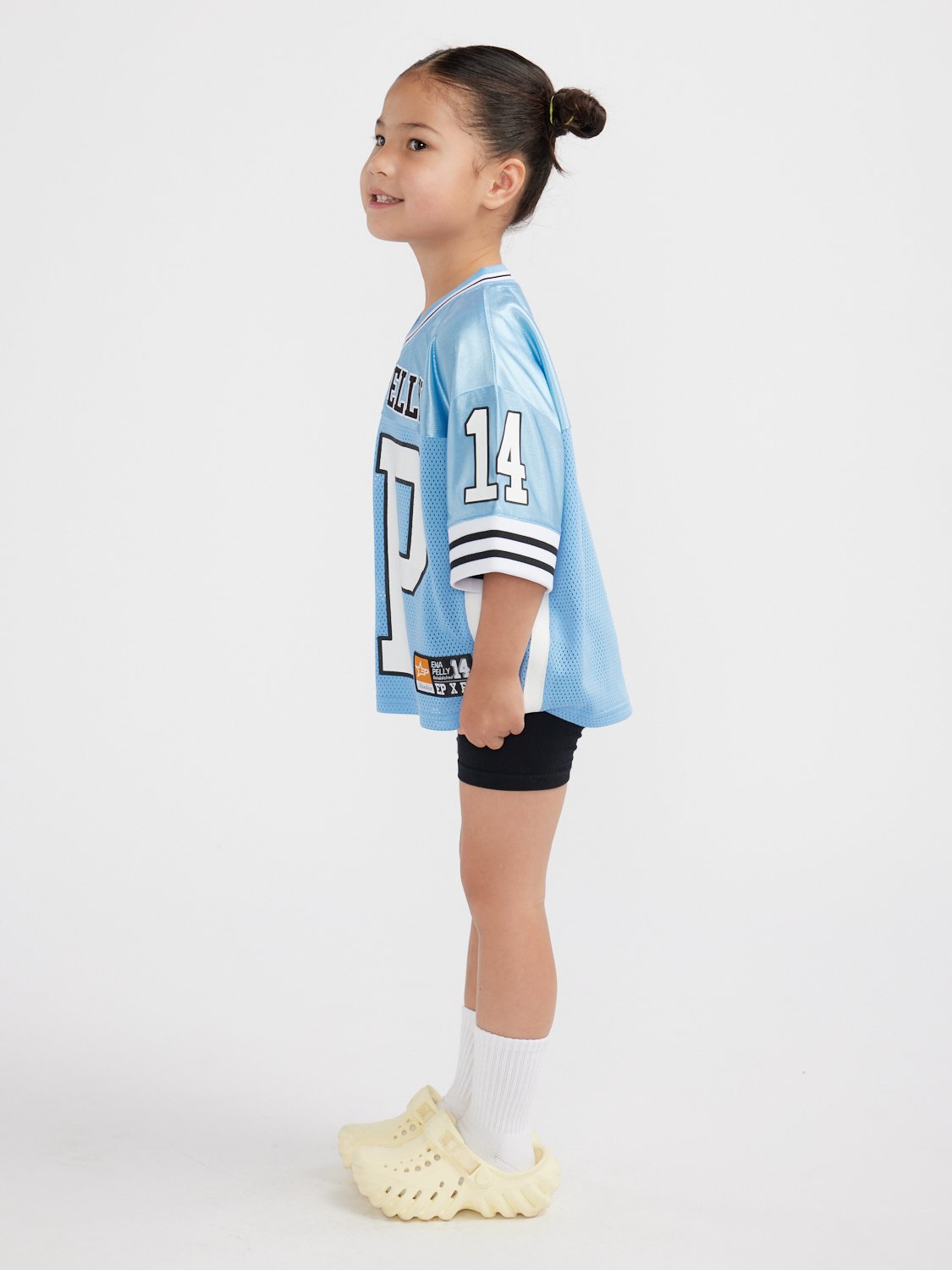 EPXEP KIDS MINNIE MESH JERSEY - Light Blue