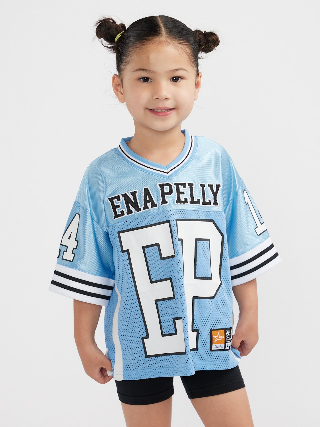 EPXEP KIDS MINNIE MESH JERSEY - Light Blue